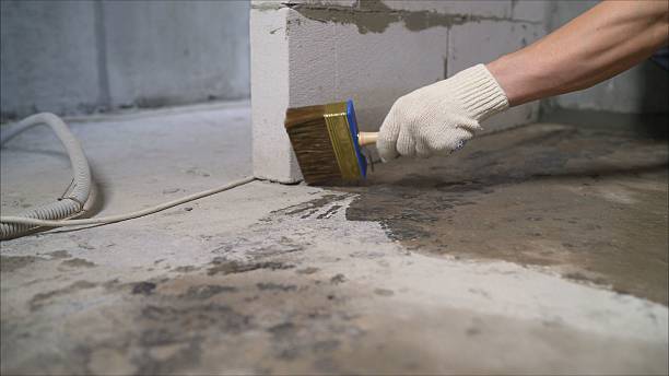 SJ Waterproofing Pros Waterproofing coverage map for North Lewisburg, OH and surrounding area